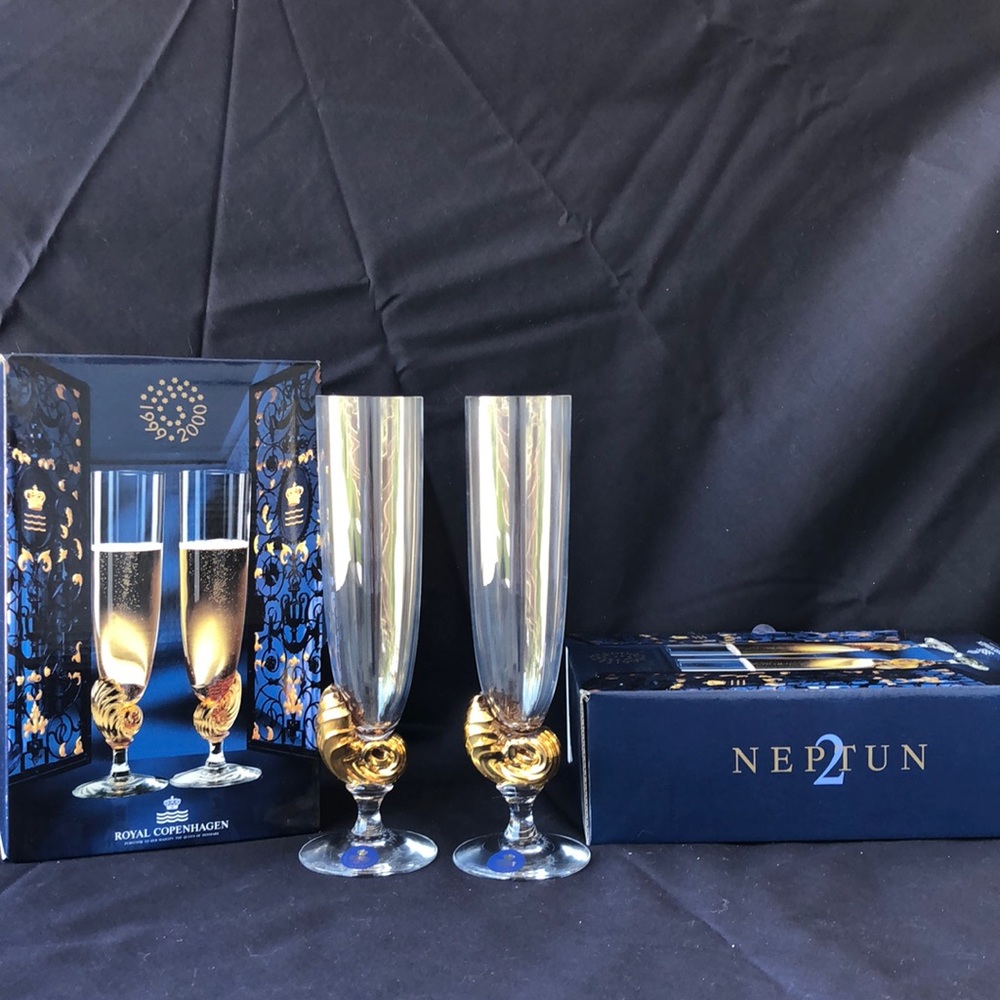 1999-2000 Royal Copenhagen flutes